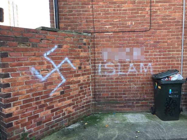 Islamophobic and anti-Semitic graffiti causes distress in Newcastle
