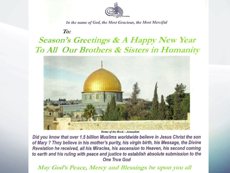 London imam uses Christmas opportunity to spread positive messages about Islam