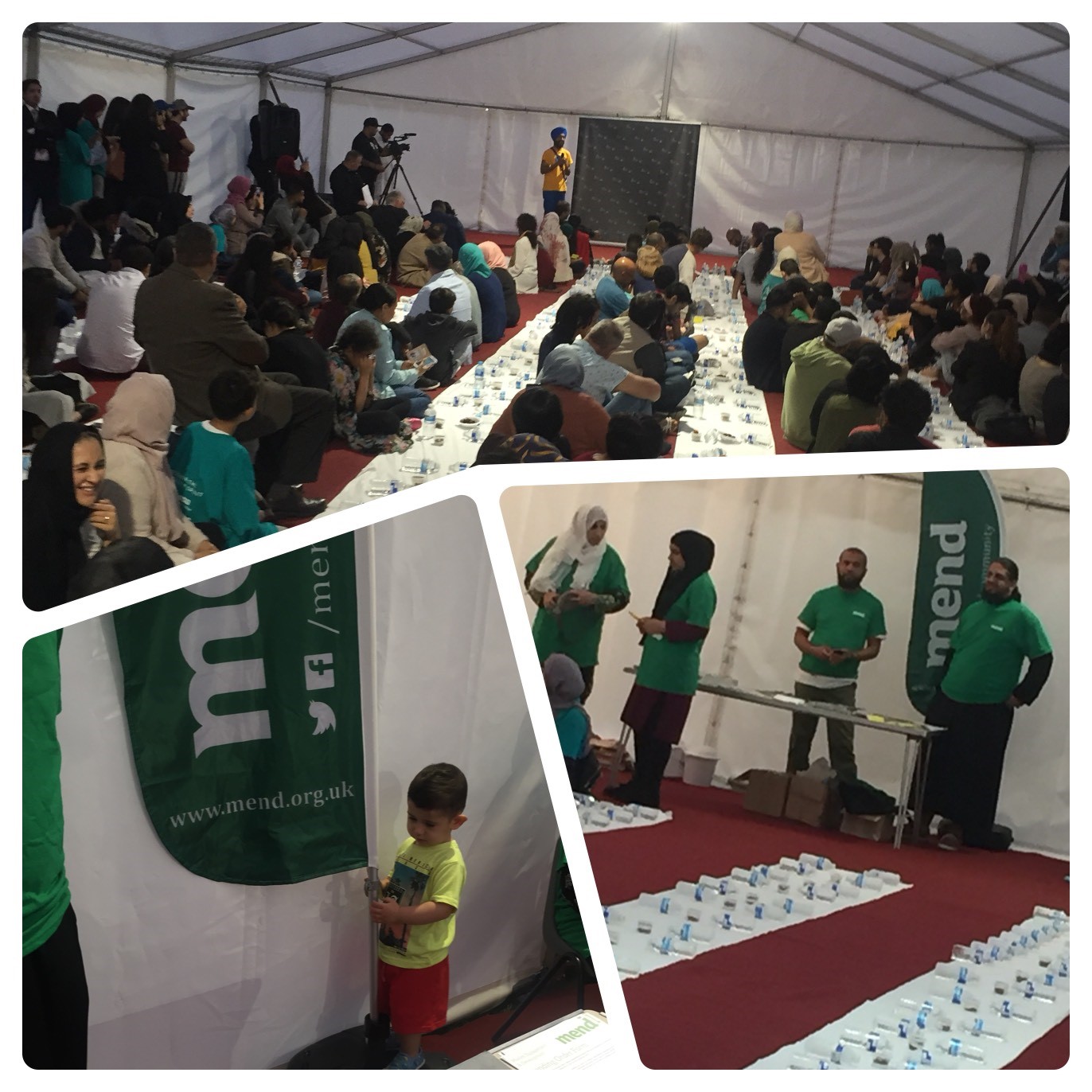 Mend at the RTP Open Iftar, Birmingham